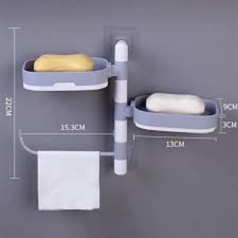 Miniatura 6 de Jabonera y toallero 2 en 1 de alta calid